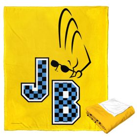 Cartoon Network's Johnny Bravo Silk Touch Throw Blanket, 50" x 60", JB