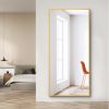 Dolonm 65x22 Inch Full Length Mirror, Modern Design Standing Floor Mirror, Full Body Mirror for Living Room, Bedroom, Bathroom, Cloakroom, Hallway, Go