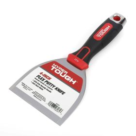 Hyper Tough 4 inch Soft Grip Flex Steel Putty Knife