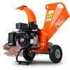 Mini Wood Chipper Shredder Mulcher Heavy Duty 7HP Compact Design 3" Inch Max Capacity