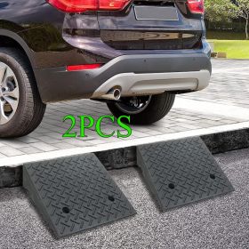 2pcs Car Ramps,Non-Slip Portable Ramps for Wheelchairs,Rise Channel Doorway Ramp Threshold Ramps for Doorways,Wheelchair Ramps for Steps