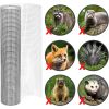 47.3inx50ft  Square Chicken Wire Fence Mesh Roll Raised Garden Bed Plant Supports Poultry Netting Cage Snake Fence