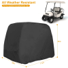 Universal 4-seater golf cart cover 210D and UV resistant outdoor cover suitable for golf carts