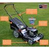 Self Propelled Lawn Mower Briggs & Stratton 150cc Gas Engine 22-inch Steel Deck 3-in-1 Mulch, Bag, Side Discharge,