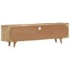 TV Stand 55.1"x11.8"x15.7" Solid Wood Mango