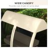 Garden rocking chair with canopy (Swiship-Ship) (Prohibited by WalMart)