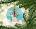 NEW Aphrodite Giant Cat Christmas Ceramic Ornament Christmas Tree Hanging Decorations for Home Christmas Holiday, Party, Gift, 3 in, Multicolor