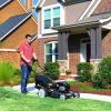 Self Propelled Lawn Mower Briggs & Stratton 150cc Gas Engine 22-inch Steel Deck 3-in-1 Mulch, Bag, Side Discharge,