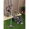 Artificial Turf Lawn Brush/Broom Sweeper Twin Pack 1800w Artificial Grass Rake - Synthetic Turf Rake