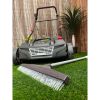 Artificial Turf Lawn Brush/Broom Sweeper Twin Pack 1800w Artificial Grass Rake - Synthetic Turf Rake