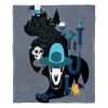 Adventure Time Silk Touch Throw Blanket, 50" x 60", Monsters Traps and Magic