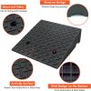 2pcs Car Ramps,Non-Slip Portable Ramps for Wheelchairs,Rise Channel Doorway Ramp Threshold Ramps for Doorways,Wheelchair Ramps for Steps