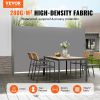 VEVOR Retractable Side Awning, 71''118'' Full Aluminum Rust-Proof Outdoor Privacy Screen, Folding Room Divider Fence & Wind Screen for Patio Sun Shade