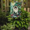 Himalayan Cat By the Christmas Tree Garden Flag Mailbox Flag Decorative Yard Flag Banner Outside Patio Artwork Yard Flower Beds, Garden Size, Multicol