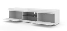 NET 180 TV STAND / 70,87 in white matt / white gloss