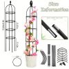 2 Packs Garden Obelisk Trellis 5.9FT Plants Tower for Climbing Plants Flower Vegetable Vine Ban on Amazon sales