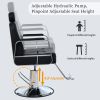 Premium Reclining barber Chair Salon Chair for Hair Stylist with Heavy Duty Hydraulic Pump, 360¬∞ Rotation, Tattoo Chair Shampoo Beauty Salon Equipmen