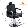 Premium Reclining barber Chair Salon Chair for Hair Stylist with Heavy Duty Hydraulic Pump, 360¬∞ Rotation, Tattoo Chair Shampoo Beauty Salon Equipmen