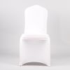 50/100pcs White Chair Covers for Wedding