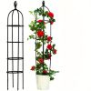 2 Packs Garden Obelisk Trellis 5.9FT Plants Tower for Climbing Plants Flower Vegetable Vine Ban on Amazon sales