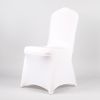 50/100pcs White Chair Covers for Wedding