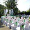 10-100PCS Black White Strong Spandex Universal Wedding Chair Covers Full Seat Slipcovers Restaurant Cafe