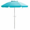 6.5 Feet Beach Umbrella with Carry Bag without Weight Base