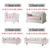 NEW 2024 Elastic Sofa Cover For Living Room Printed Sofa Slipcover Sofa Furniture Protector Cover Bedroom Home Decor Couch Cover