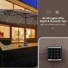 15 Feet Double-Sided Patio Umbrella with 48 LED Lights